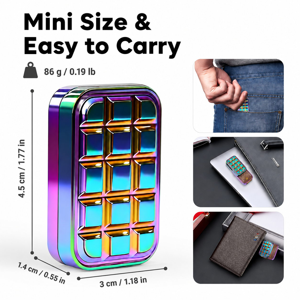 ChocoSlide™ – Magnetic Sliding Fidget